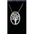 Custom Shape Sterling Silver Pendant